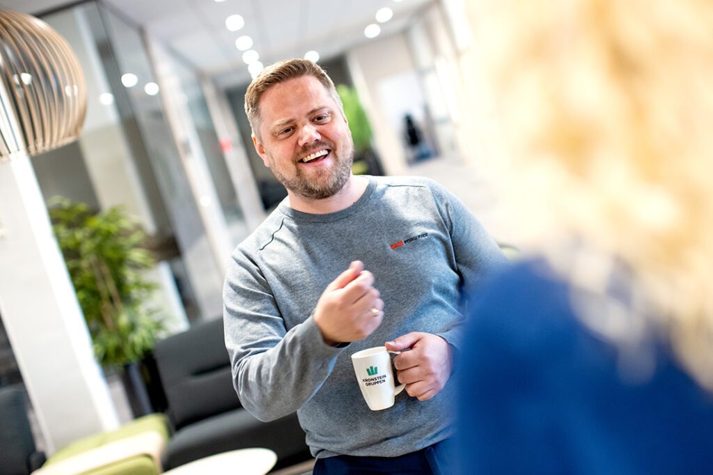 Har steget i gradene fra fagarbeider til daglig leder!